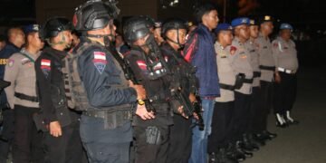 Polda Papua Gelar Patroli KYRD, Pastikan Situasi Kamtibmas Kota Jayapura Tetap Kondusif