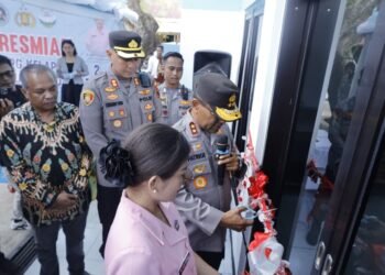 Kapolda Papua Resmikan Gedung SPPG Kelapa Lima Polres Merauke, Wujud Dukungan Polri Menuju Generasi Emas Indonesia 2045