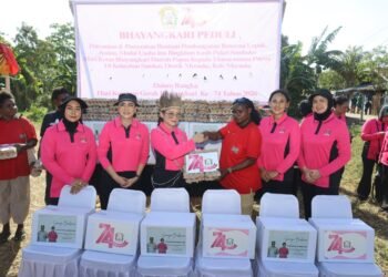 Dorong Pemberdayaan Ekonomi Masyarakat, Kapolda Papua Resmikan Lapak Mama-Mama Papua di Merauke