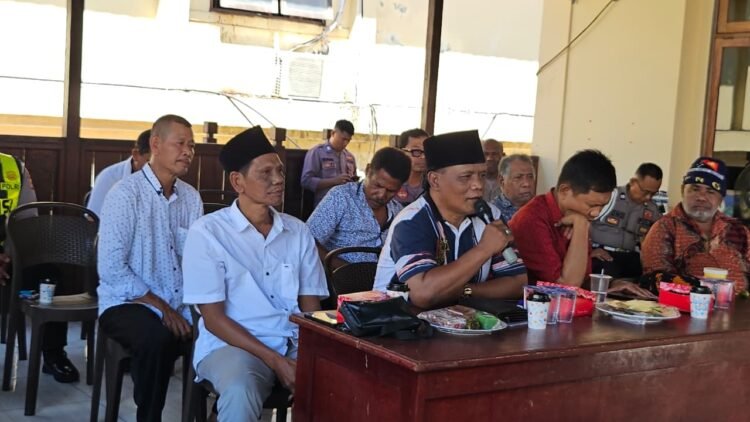 Perkuat Sinergi dengan Tokoh Adat dan Masyarakat, Kapolsek Abepura Ajak Warga Bersama Jaga Kamtibmas