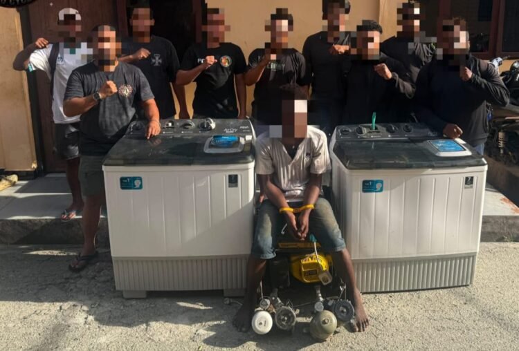 Gerak Cepat Tim URC Polres Jayapura Berhasil Ungkap Kasus Curat di Kawasan Jalan Kehiran