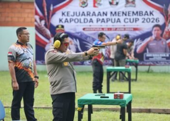 Wujud Kepedulian Polri, Personel Polres Merauke Berpartisipasi dalam Donor Darah Hari Pajak 2026