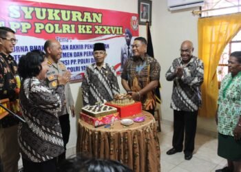 Polda Papua Hadiri Syukuran HUT ke-27 PP Polri Daerah Papua