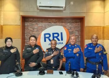 Dialog Interaktif di RRI, Ditpolairud Polda Papua Tegaskan Komitmen Jaga Keamanan Perairan