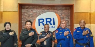 Dialog Interaktif di RRI, Ditpolairud Polda Papua Tegaskan Komitmen Jaga Keamanan Perairan