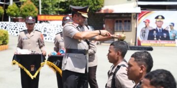 Pembukaan Pendidikan Bintara Polri TA 2026, Kapolda Papua Tekankan Integritas dan Pelayanan Prima