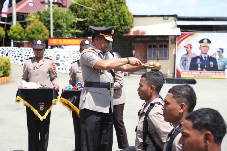 Pembukaan Pendidikan Bintara Polri TA 2026, Kapolda Papua Tekankan Integritas dan Pelayanan Prima