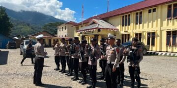 Polres Tolikara Intensifkan Patroli Preventif, Pastikan Pencairan Dana Kampung Berjalan Aman