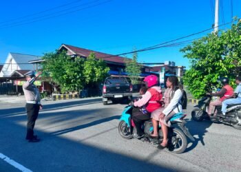 Polres Sarmi Maksimalkan Pelayanan Pagi, Satlantas Jaga Kelancaran dan Keselamatan Berlalu Lintas