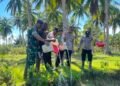 Polsek Okaba Gencarkan Razia Miras Lokal, Puluhan Liter Sagero Dimusnahkan di Kampung Dufmira