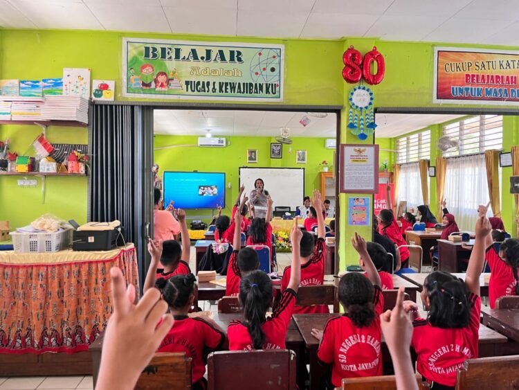 Generasi Muda Pelopor Keselamatan, Sat Lantas Polresta Bekali Siswa Kesadaran Berlalu Lintas