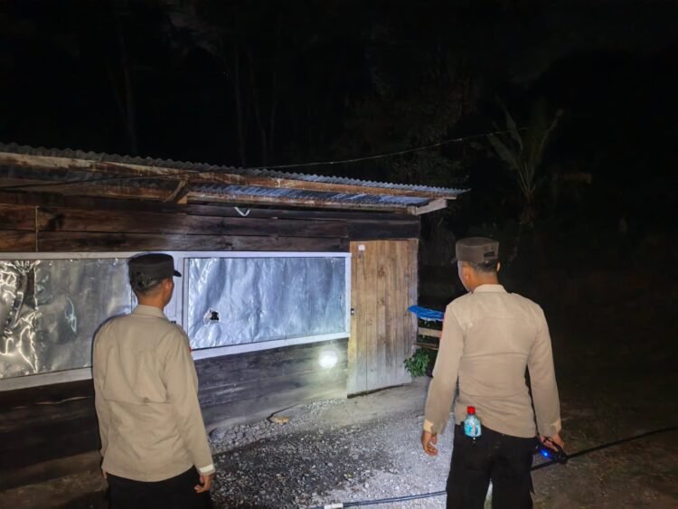 Polsek Kelila Tingkatkan Patroli Siang dan Malam, Ciptakan Rasa Aman di Lingkungan Permukiman