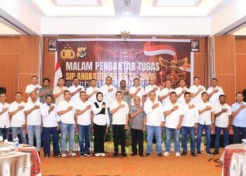 Malam Pengantar Tugas SIP Angkatan Ke-55, Wakapolda Papua Tekankan Perwira Harus Siap Memimpin dan Melayani