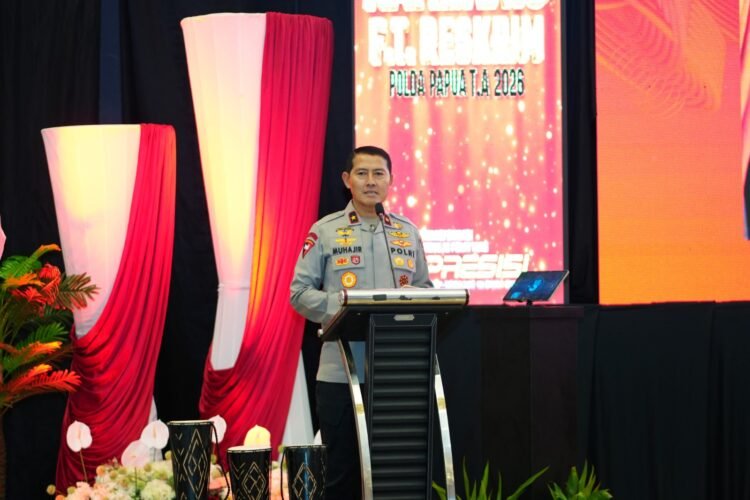 Rakernis Fungsi Reskrim Polda Papua 2026, Wakapolda Tekankan Penegakan Hukum Profesional yang Berdampak Nyata bagi Masyarakat