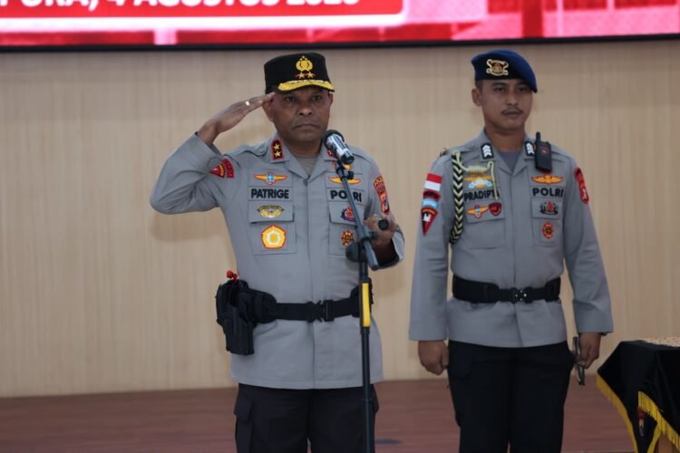 Kapolda Papua Pimpin Sertijab Pejabat Utama dan 13 Kapolres, Perkuat Kinerja Organisasi