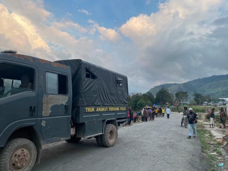 Polres Tolikara Perkuat Patroli Siaga Antisipasi Gangguan Kamtibmas di Karubagat