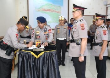Kapolda Papua Pimpin Serah Terima Jabatan Kabid Dokkes Polda Papua