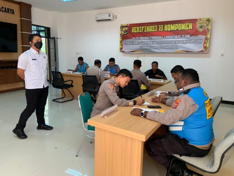 Seleksi Pendidikan STIK TA 2026, Polda Papua Siapkan Personel Berkompetensi dan Profesional