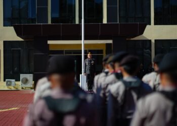 Wakapolda Papua Pimpin Upacara HUT ke-81 Kemerdekaan RI, Momentum Meneguhkan Semangat Pengabdian