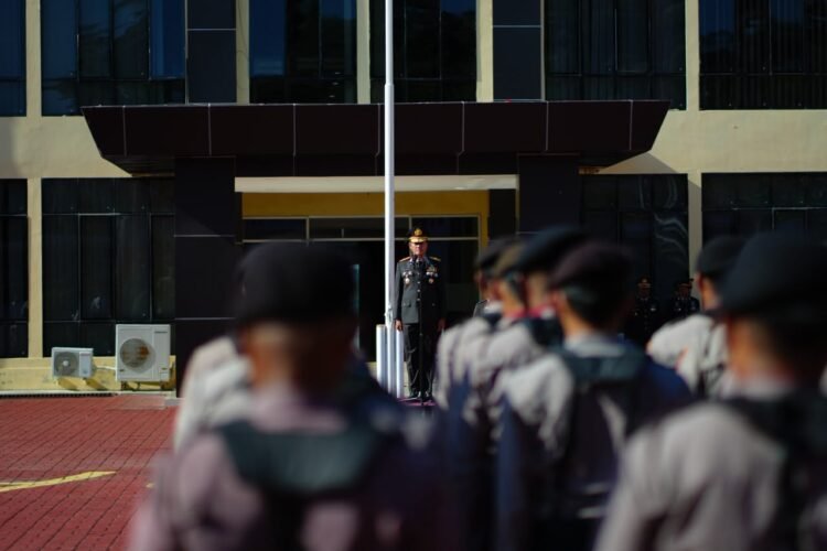 Wakapolda Papua Pimpin Upacara HUT ke-81 Kemerdekaan RI, Momentum Meneguhkan Semangat Pengabdian