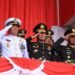Upacara Penurunan Bendera HUT Ke-81 RI di Stadion Mandala Jayapura Berlangsung Khidmat dan Lancar