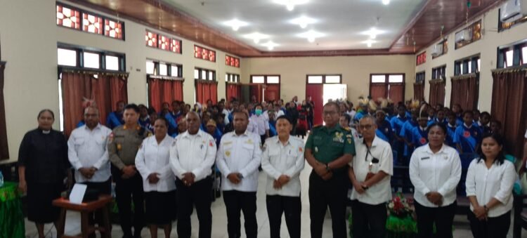 Dukung Generasi Cerdas, Polres Boven Digoel Hadiri Pembukaan Lomba Duta Baca