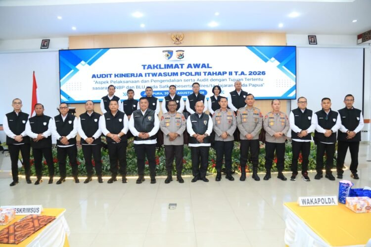 Polda Papua Teguhkan Komitmen Tata Kelola Profesional melalui Audit Kinerja Itwasum Polri Tahap II 2026