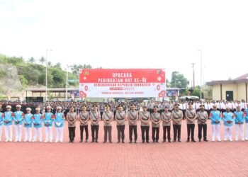 Wakapolda Papua : Hari Juang Polri Momentum Perkuat Semangat Pengabdian kepada Masyarakat