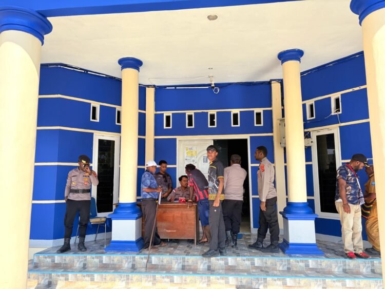 Polres Mamberamo Tengah Rutin Patroli, Pastikan Keamanan Kota Kobakma Tetap Kondusif