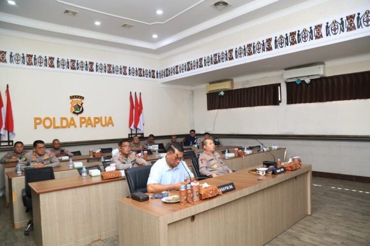 Polda Papua Tingkatkan Kesiapsiagaan Jajaran melalui Anev Perkembangan Sitkamtibmas