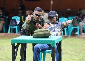 Kapolda Papua Tampil Gemilang, Raih Juara I Pistol Api di Kejuaraan Menembak Merah Putih