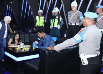 Cegah Penyalahgunaan Narkotika, Polda Papua Razia Tiga Tempat Hiburan Malam