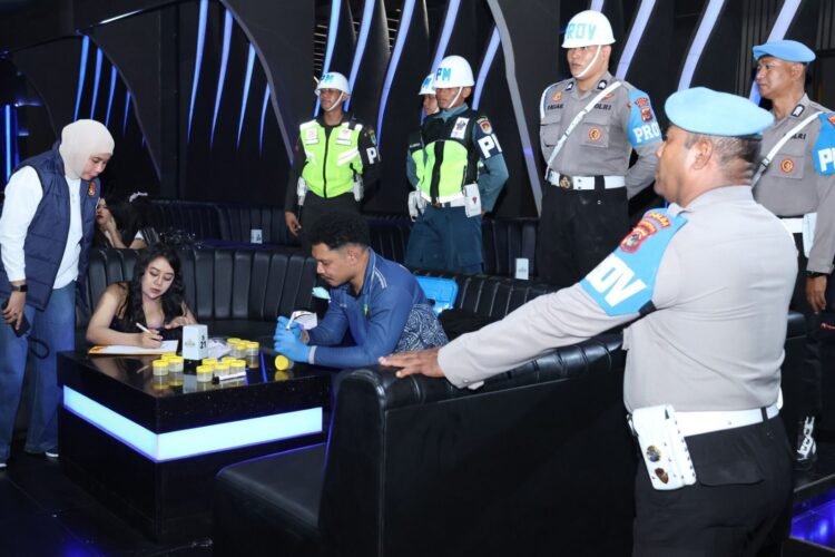 Cegah Penyalahgunaan Narkotika, Polda Papua Razia Tiga Tempat Hiburan Malam