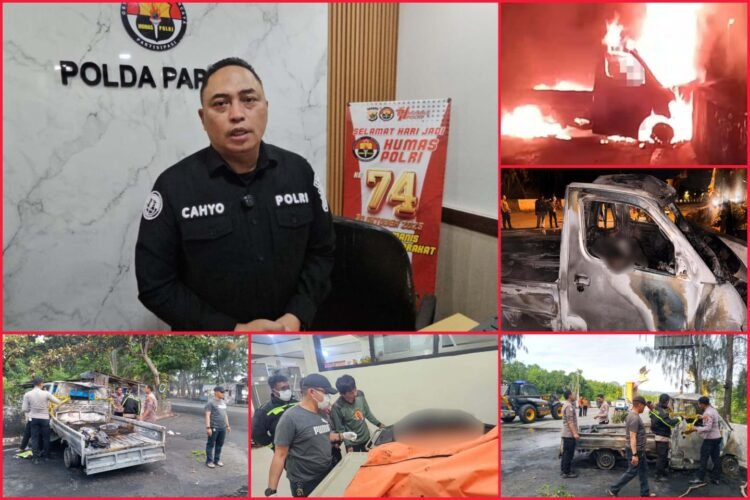 Kabid Humas Polda Papua Minta Warga Menunggu Hasil Penyelidikan Kasus Kebakaran Mobil di Ring Road