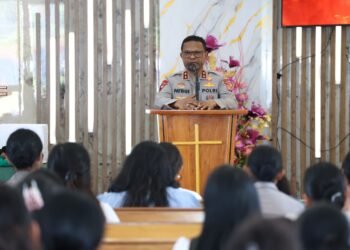 Kapolda Papua Ajak Personel Jadikan Kasih sebagai Kekuatan dalam Pengabdian