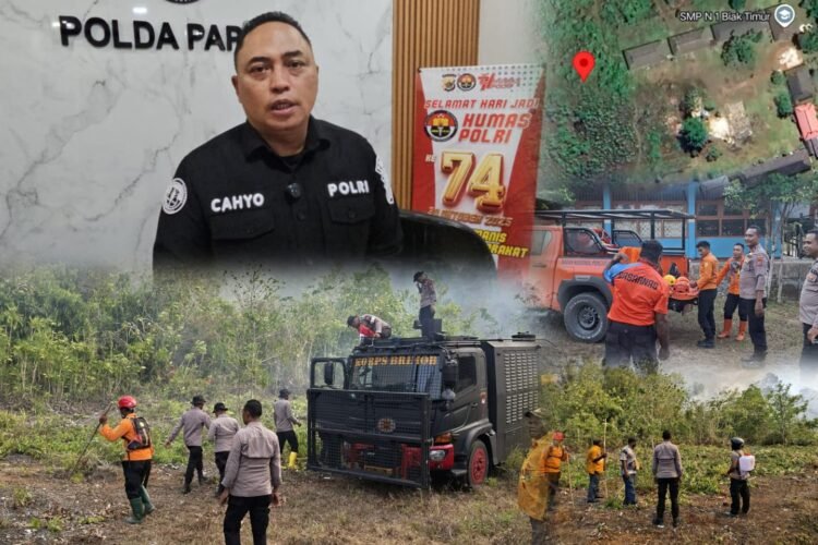 Kebakaran Hutan di Biak Timur Berhasil Dikendalikan, Polisi Imbau Warga Tingkatkan Kewaspadaan