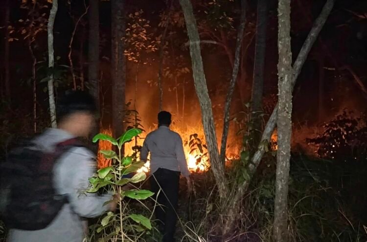 Sinergi TNI-Polri dan Warga, Karhutla di Yanggandur Berhasil Dipadamkan