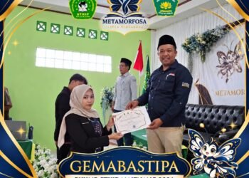 Arifianti Puspitasari, Perwakilan Penyematan Mahasiswa STKIP Ajak Mahasiswa Semangat Raih Masa Depan