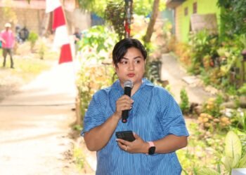 Digerakkan Polwan, Warga Kampwolker Bangun Pos Kamling untuk Wujudkan Lingkungan Aman