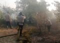 Respons Cepat Polri Bersama TNI dan BPBD, Karhutla di Padwa Sup Berhasil Dipadamkan