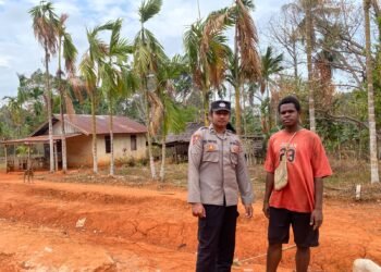 Cegah Karhutla, Polsek Asiki Ajak Warga Jaga Lingkungan dan Waspadai Titik Api
