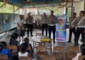 Peringati Hari Lalu Lintas Bhayangkara ke-71, Satlantas Polres Waropen Berbagi Kasih dan Edukasi Keselamatan di Dua Gereja