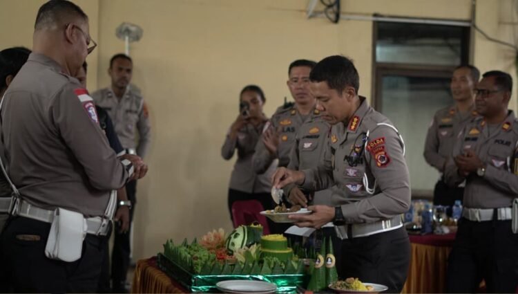 HUT ke-71 Polantas, Dirlantas Polda Papua Ajak Personel Tingkatkan Profesionalisme dan Pelayanan