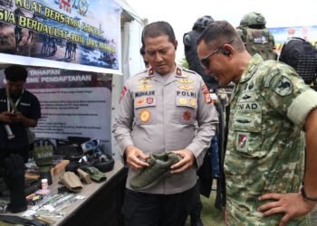 Wakapolda Papua Hadiri Bazar Murah HUT Ke-81 TNI, Pererat Kebersamaan TNI-Polri