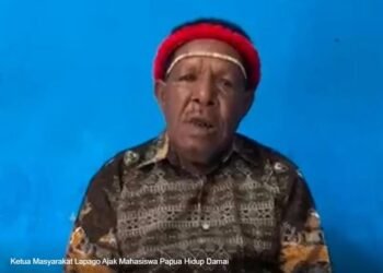 Ketua Masyarakat Lapago Serukan Kedamaian, Ajak Mahasiswa Fokus Pendidikan dan Jaga Kamtibmas