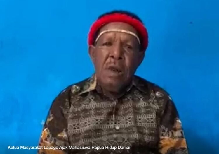 Ketua Masyarakat Lapago Serukan Kedamaian, Ajak Mahasiswa Fokus Pendidikan dan Jaga Kamtibmas