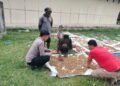 Sambangi Warga, Bhabinkamtibmas Bripka Yulianto Lepong Ajak Jaga Kamtibmas dan Cegah Karhutla
