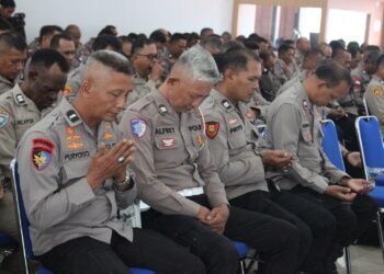 Polda Papua Gelar Pakta Integritas Seleksi PAG dan SBP, Wakapolda Papua Tekankan Integritas dan Persiapan Peserta