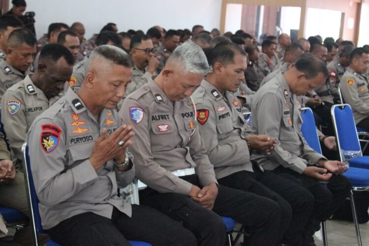 Polda Papua Gelar Pakta Integritas Seleksi PAG dan SBP, Wakapolda Papua Tekankan Integritas dan Persiapan Peserta
