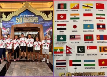 Personel Brimob Polda Papua, Ipda Edwin Kaisiri Tampil di Kejuaraan Binaraga Asia